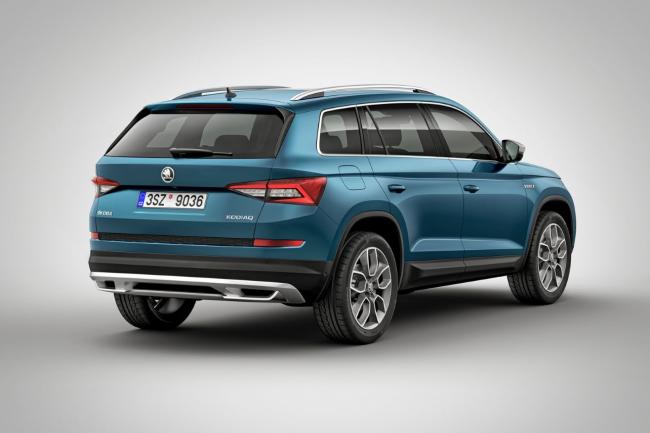 Le Skoda Kodiaq en habits de Scout pour le salon de Genève