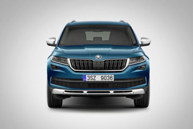 Le Skoda Kodiaq en habits de Scout pour le salon de Genève