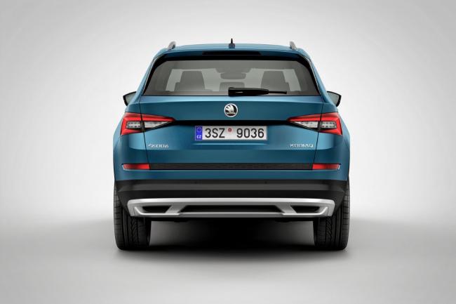 Le Skoda Kodiaq en habits de Scout pour le salon de Genève