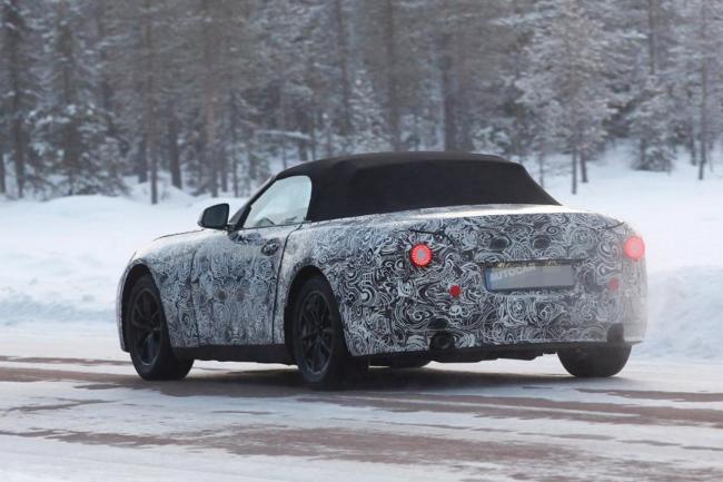 Spyshot le bmw z5 2018 avec sa vraie carrosserie 