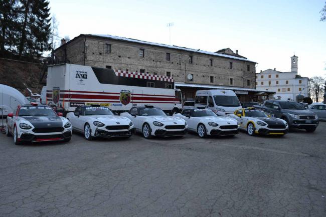 Abarth 124 Rally : le Spider se rue sur Monte Carlo