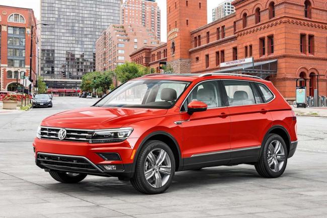 Volkswagen Tiguan Allspace jusqu'à sept passagers à bord