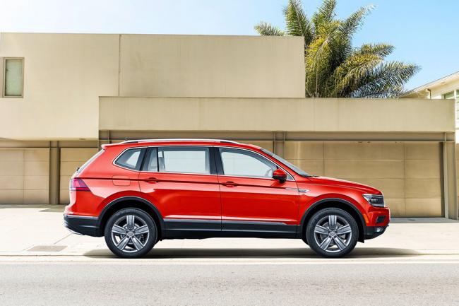 Volkswagen Tiguan Allspace jusqu'à sept passagers à bord