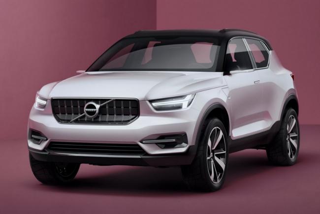 Le volvo xc40 devoile au salon de shanghai 