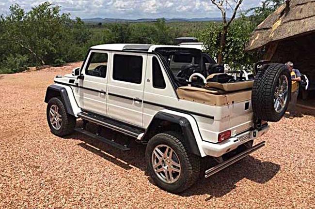 Le 4x4 maybach mercedes maybach g65 4x4sup2 landaulet 