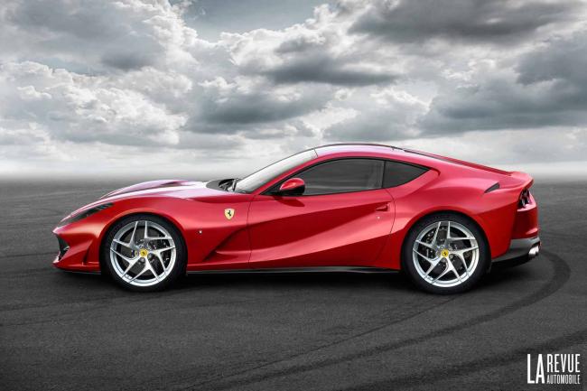 Ferrari 812 superfast la plus rapide de ferrari 