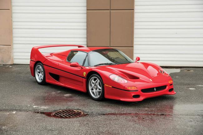 Ferrari f50 mike tyson se separe de son exemplaire 