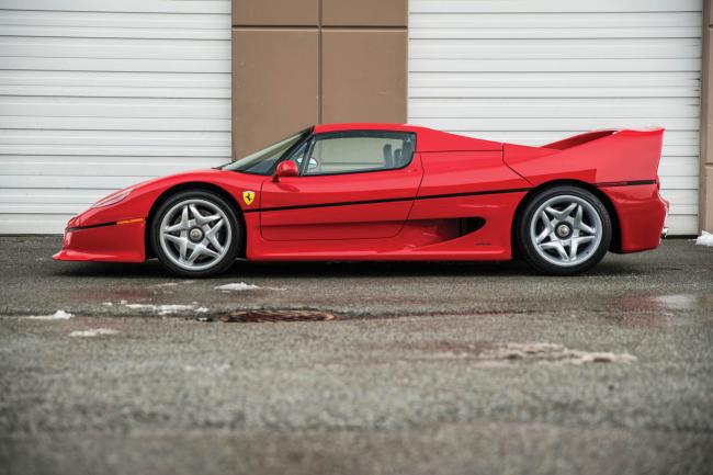 Ferrari f50 mike tyson se separe de son exemplaire 