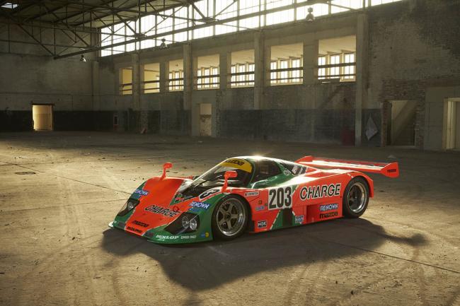 Une mazda 787b proposee aux encheres le moins prochain 