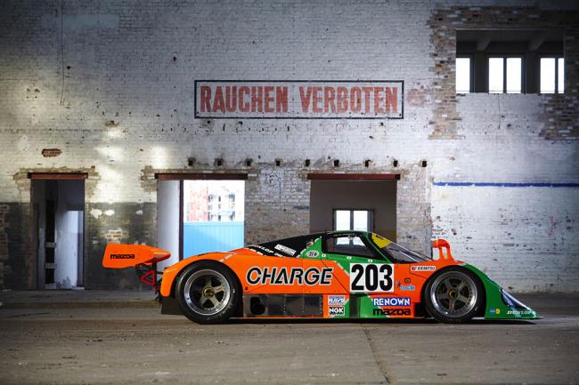 Une mazda 787b proposee aux encheres le moins prochain 