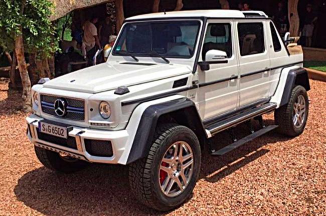 Le 4x4 maybach mercedes maybach g65 4x4sup2 landaulet 