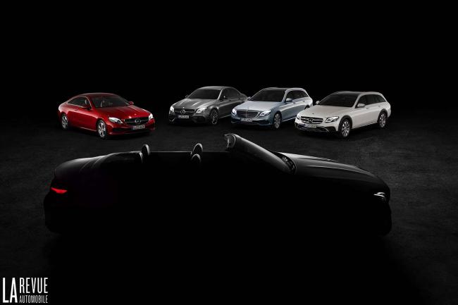 Mercedes classe e cabriolet un teaser avant geneve 