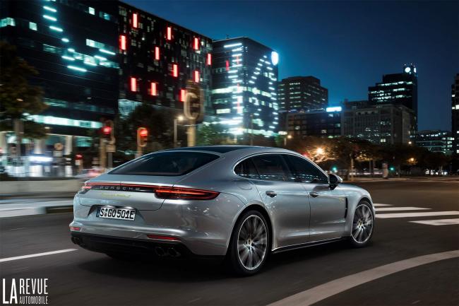 Porsche panamera turbo s e hybride 680 ch dans la berline 