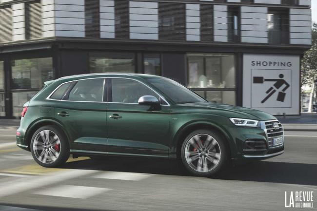 Audi SQ5 TFSI : pour un SUV, il pousse fort !