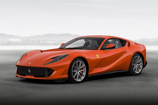 La ferrari 812 superfast est personnalisable en ligne 