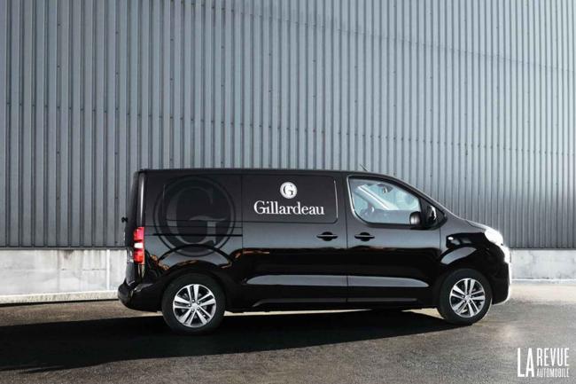 Peugeot expert un food truck pour une degustation gluante 