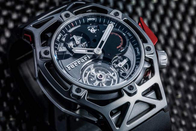 Hublot techframe ferrari 70 year tourbillon chronograph 