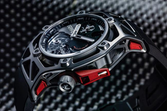 Hublot techframe ferrari 70 year tourbillon chronograph 