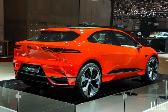 Jaguar i pace un suv electrique pour contrer la tesla x 