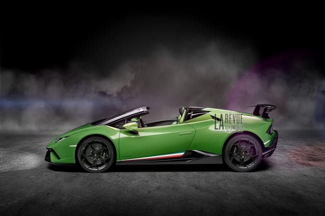 Une version spyder pour la lamborghini huracan performante 