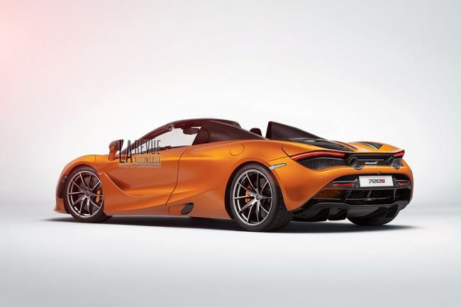 Mclaren 720s spider pour se decoiffer a partir de 2018 