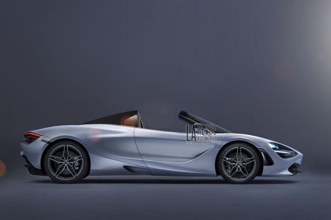 Mclaren 720s spider pour se decoiffer a partir de 2018 