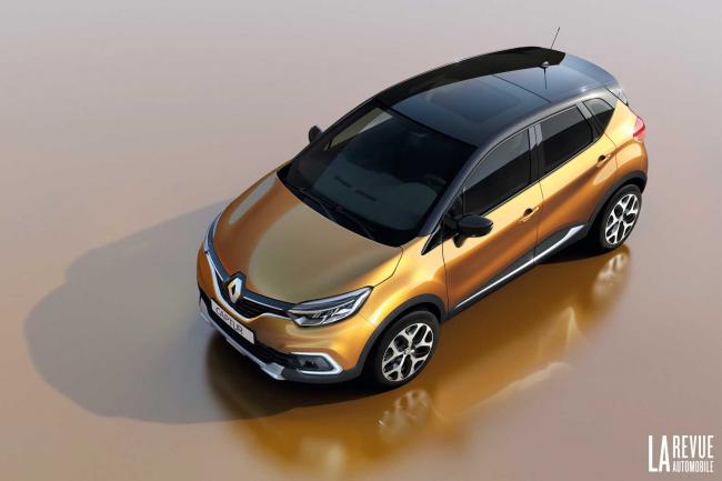 Le renault captur passe par la case lifting 