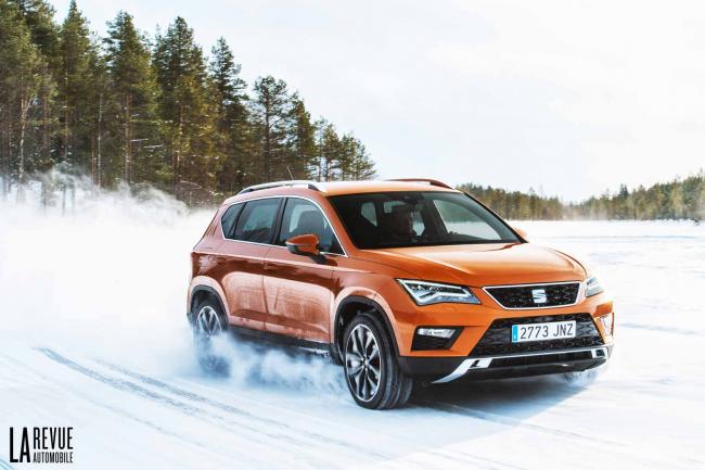 Essai SEAT 4Drive : du flamenco sur glace en LEON CUPRA et Ateca