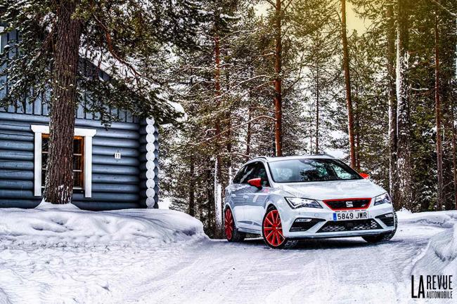 Essai SEAT 4Drive : du flamenco sur glace en LEON CUPRA et Ateca