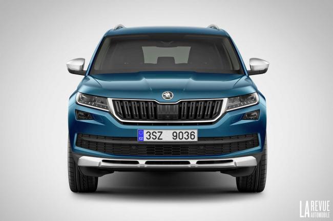 Skoda kodiaq du caractere avec la scout et la sportline 