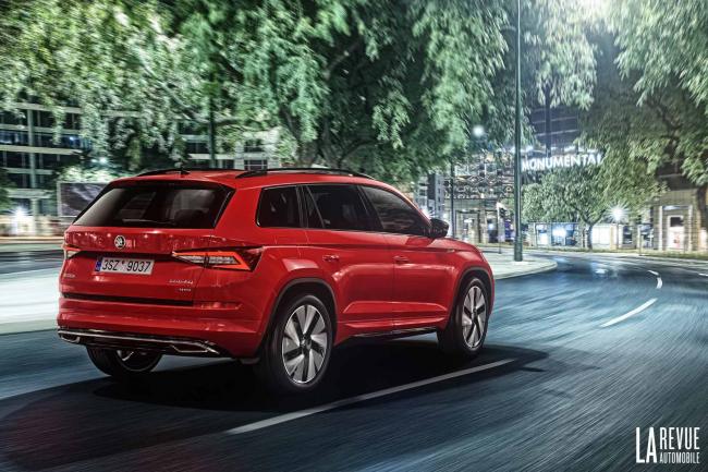 Skoda kodiaq du caractere avec la scout et la sportline 