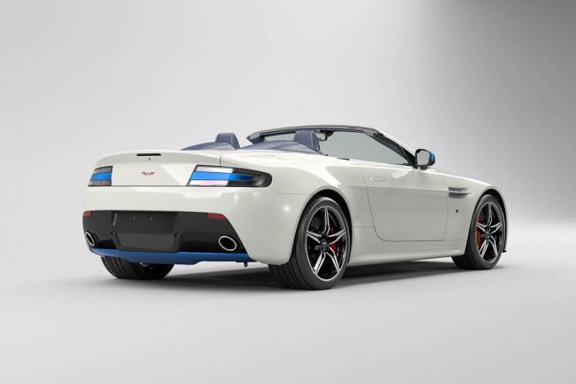 Aston martin vantage great britain vive la reine 