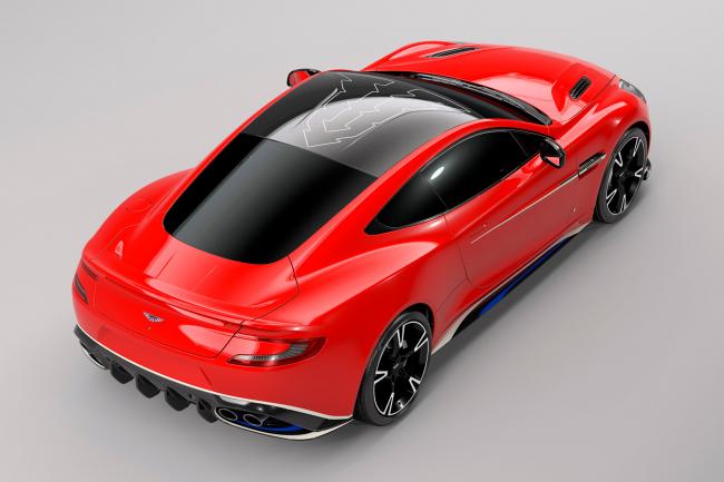 Aston martin vanquish s red arrowsnbsp une edition aux couleurs de la raf 