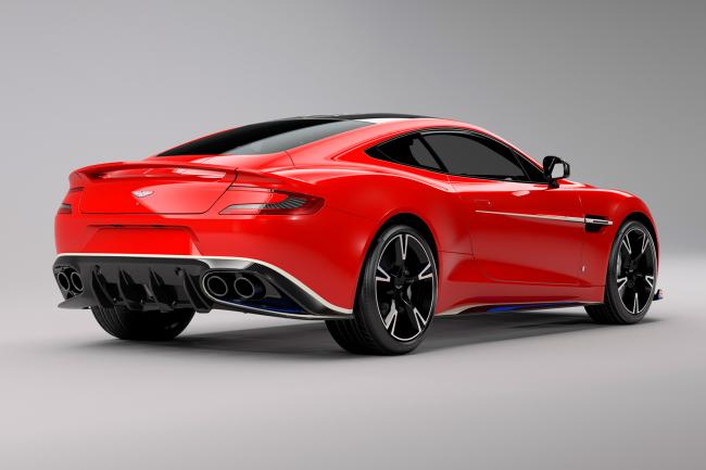 Aston martin vanquish s red arrowsnbsp une edition aux couleurs de la raf 