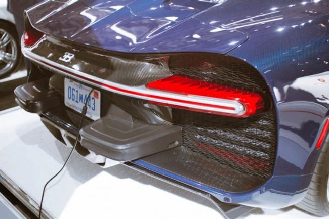 La bugatti chiron saccagee par les normes americaines 