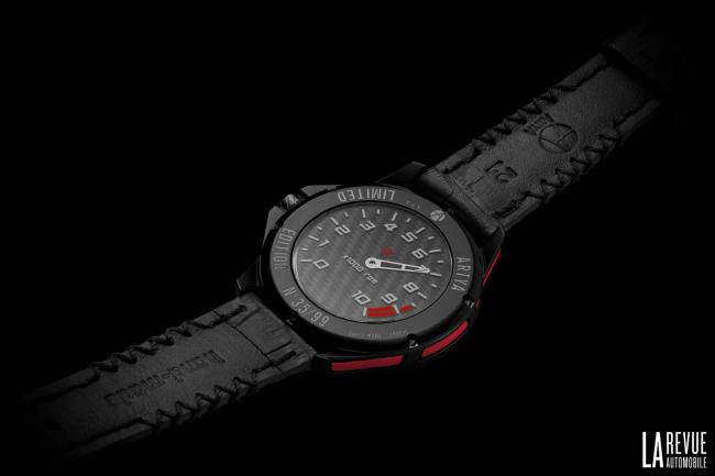 Artya race red oz la montre a effet doptique 