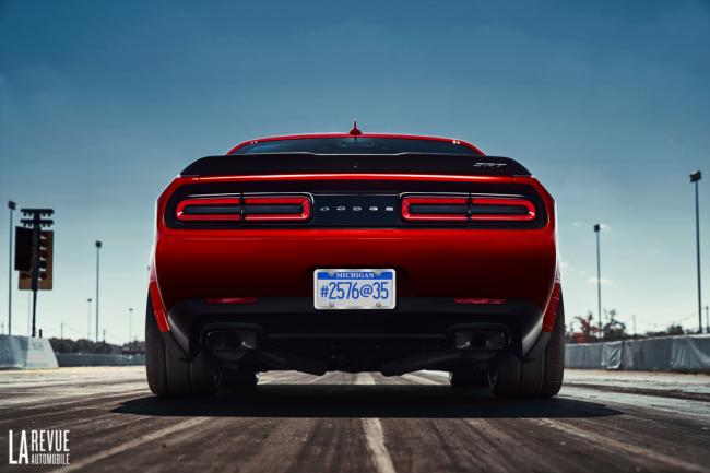 Dodge challenger demon de 768 a 1 038 ch selon l humeur du matin 