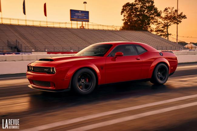 La dodge challenger demon va bientot repandre le mal 