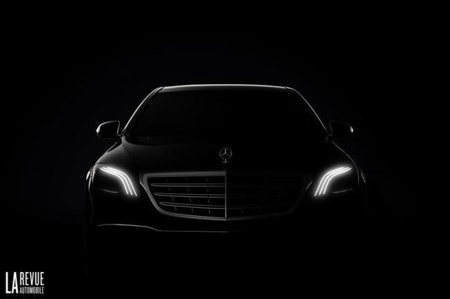 La mercedes classe s restylee s annonce pour le salon de shanghai 