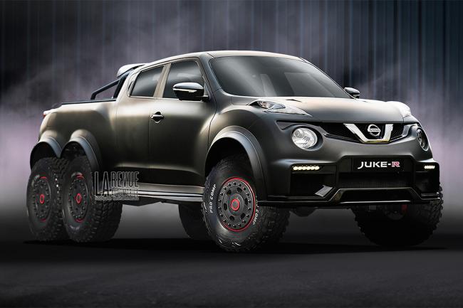 Nissan juke r 6 0 l ultime declinaison a six roues motrices 