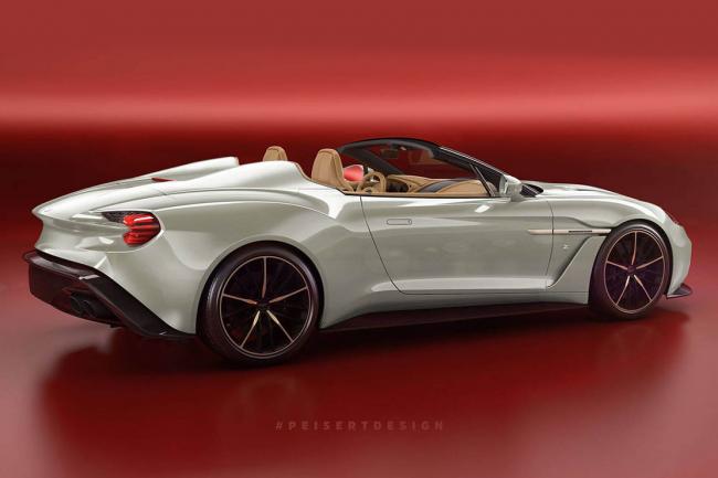 Aston martin vanquish zagato un speedster pour la villa d este 