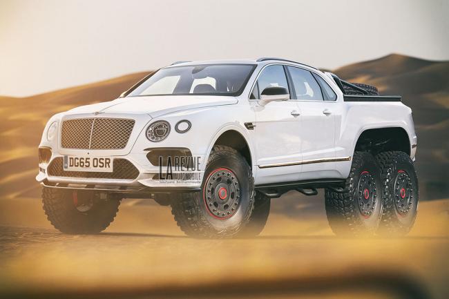 Bentley bentayga 6x6 quand mulliner pete les plombsnbsp 