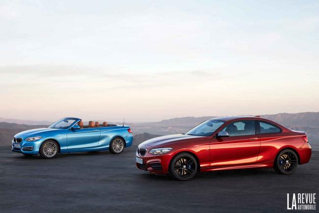 Les bmw serie 2 coupe et cabriolet passent par le lifting 