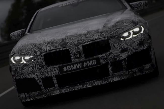 Bmw m8 la bombe bavaroise de 600 ch se montre en avance 