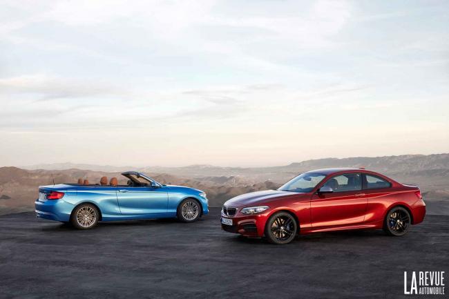 Les bmw serie 2 coupe et cabriolet passent par le lifting 