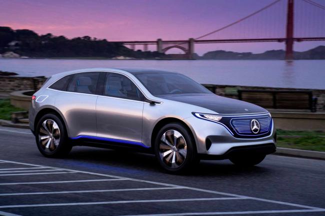 Mercedes devrait presenter une compacte electrique a francfort 