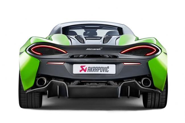 Akrapovic donne de la voix aux mclaren sport series 