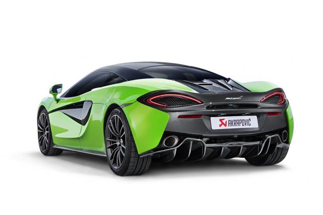 Akrapovic donne de la voix aux mclaren sport series 