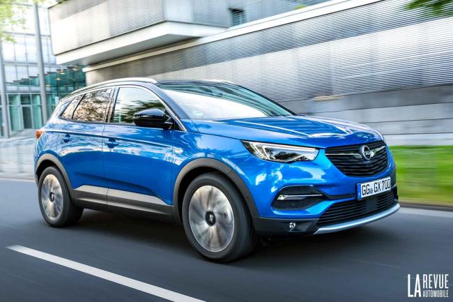 Opel Grandland X : première apparition pour le salon de Francfort