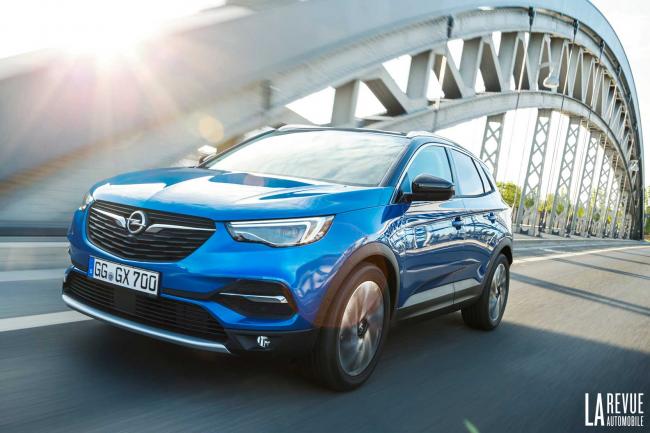 Opel Grandland X : première apparition pour le salon de Francfort